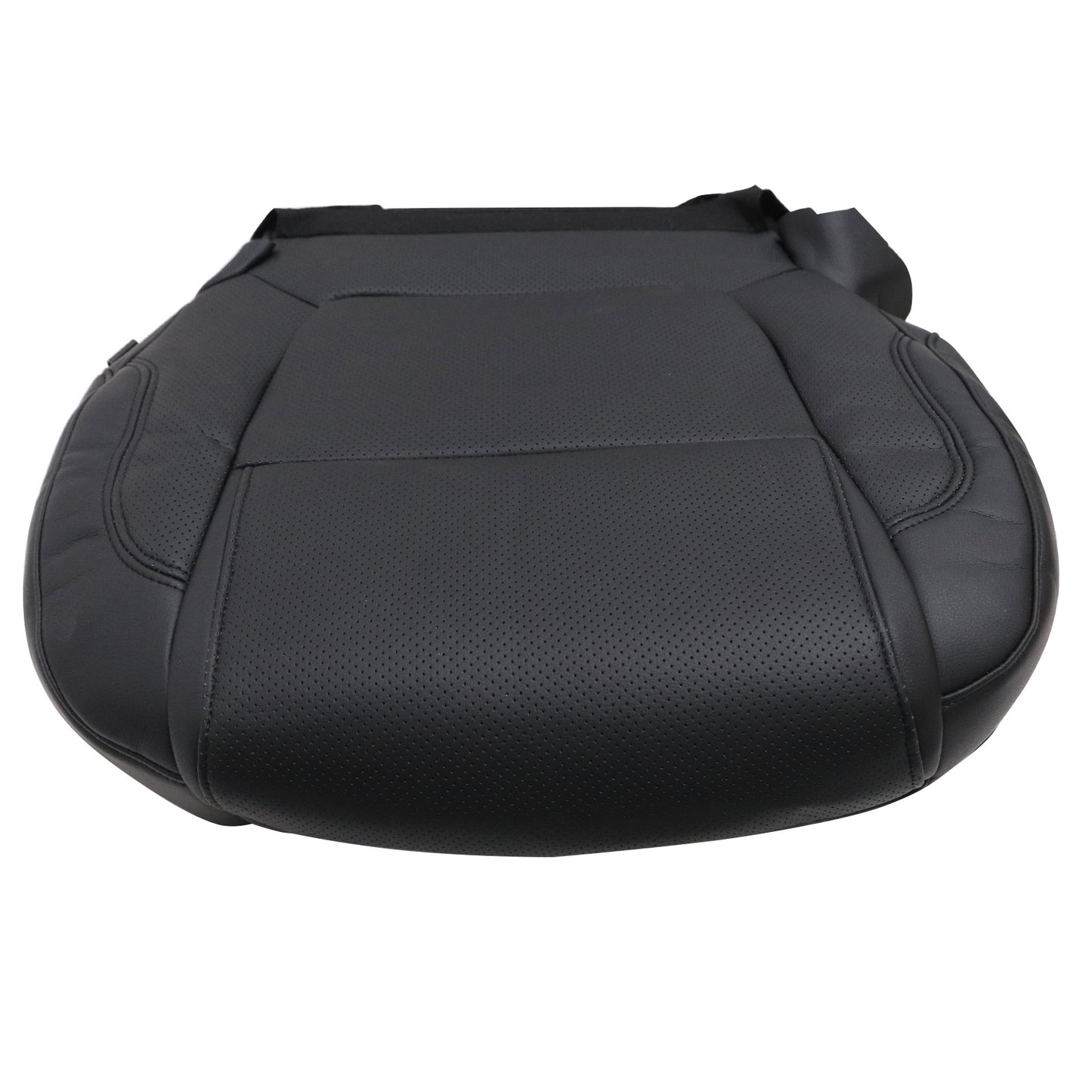 For 2011-2015 Ford Explorer Front Passenger Side Bottom Leather Seat Cover Black