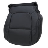 For 2011-2015 Ford Explorer Front Passenger Side Bottom Leather Seat Cover Black