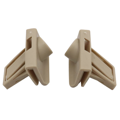 Left & Right Bumper to Fender Brackets Clips Fit Altima Leaf Rogue Sentra
