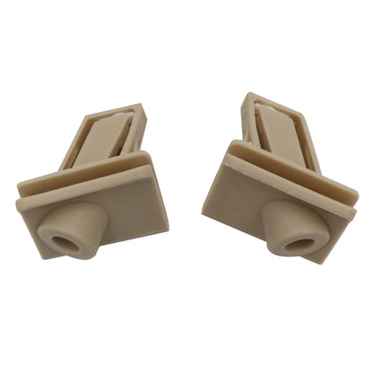 Left & Right Bumper to Fender Brackets Clips Fit Altima Leaf Rogue Sentra