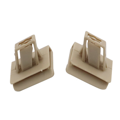 Left & Right Bumper to Fender Brackets Clips Fit Altima Leaf Rogue Sentra