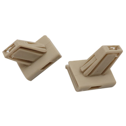 Left & Right Bumper to Fender Brackets Clips Fit Altima Leaf Rogue Sentra