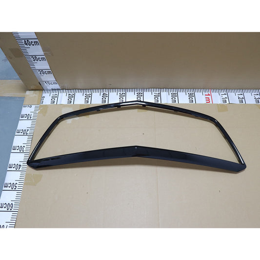 Front Grille Surround Frame Molding Trim For Cadillac XT5 2017-2023 Gloss Black