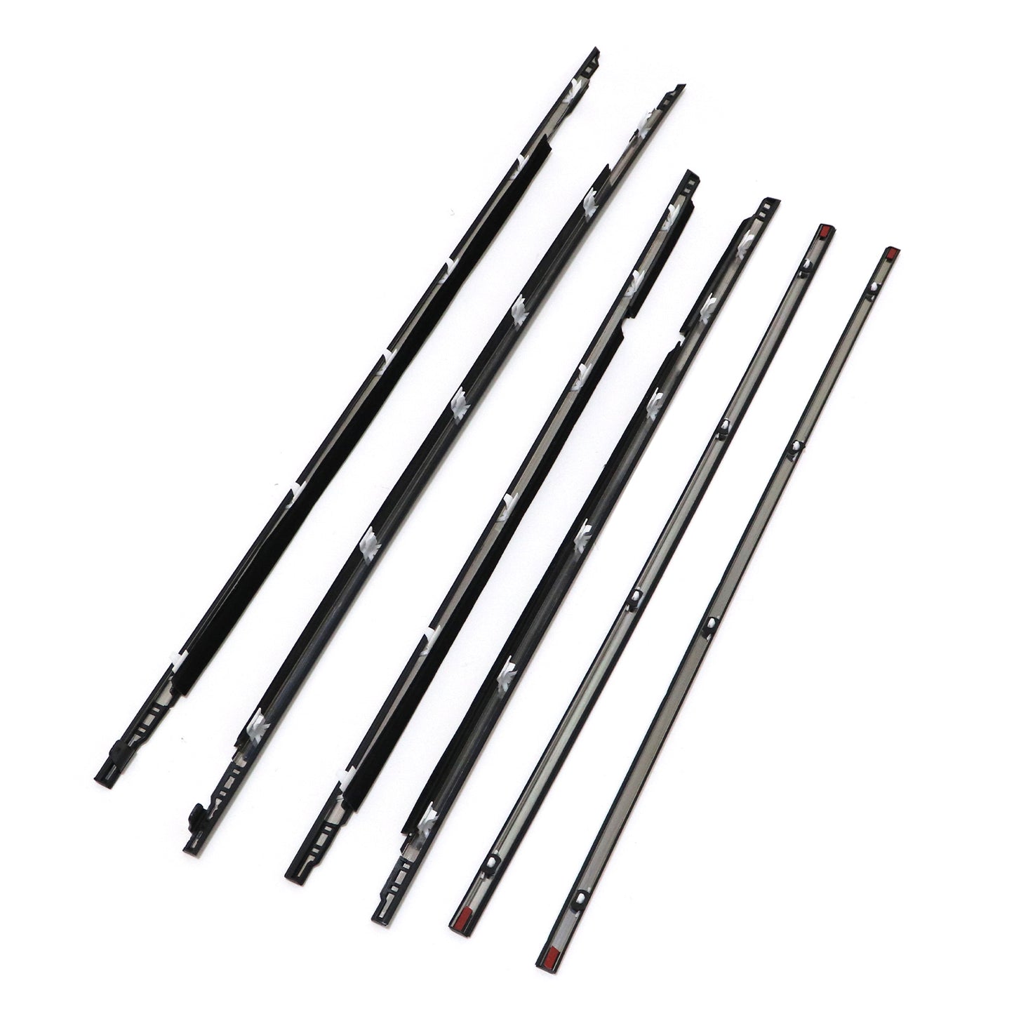 6 PCS Door Belt Molding For 91-98 TOYOTA Land Cruiser 80 FJ80 FZJ80 LX450 NEW