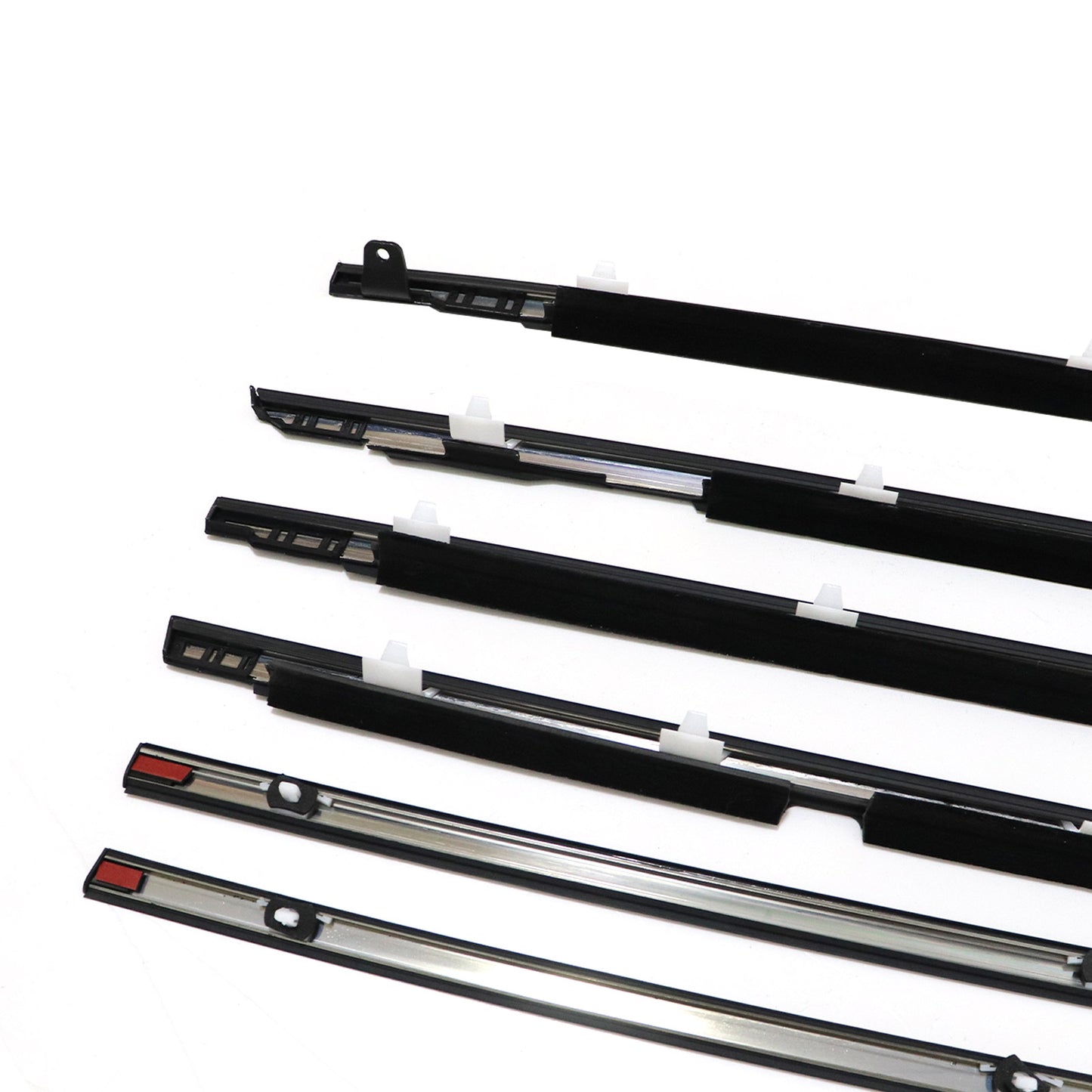 6 PCS Door Belt Molding For 91-98 TOYOTA Land Cruiser 80 FJ80 FZJ80 LX450 NEW