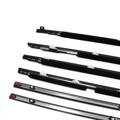 6 PCS Door Belt Molding For 91-98 TOYOTA Land Cruiser 80 FJ80 FZJ80 LX450 NEW