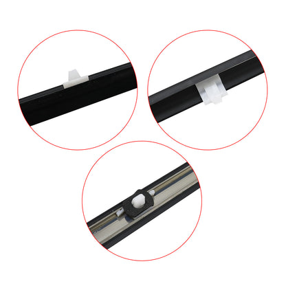 6 PCS Door Belt Molding For 91-98 TOYOTA Land Cruiser 80 FJ80 FZJ80 LX450 NEW