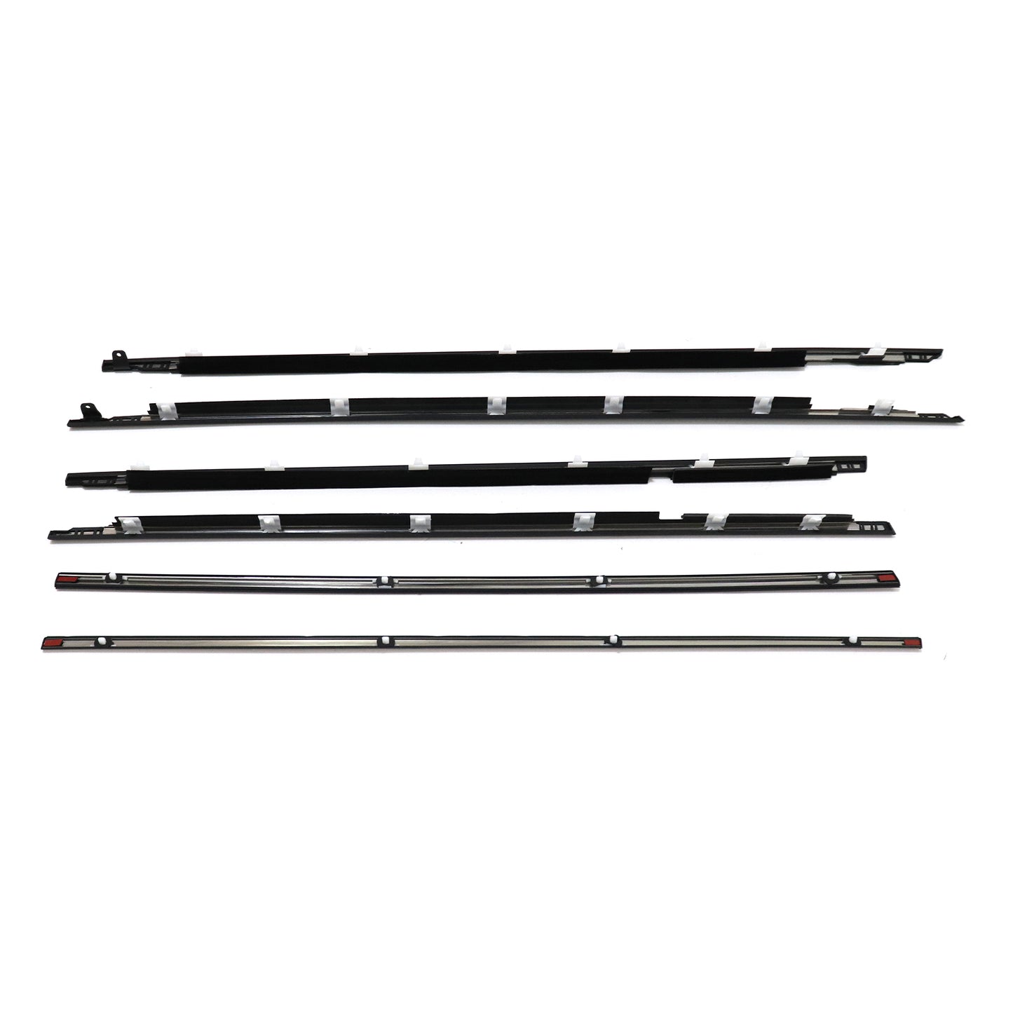 6 PCS Door Belt Molding For 91-98 TOYOTA Land Cruiser 80 FJ80 FZJ80 LX450 NEW