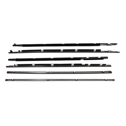 6 PCS Door Belt Molding For 91-98 TOYOTA Land Cruiser 80 FJ80 FZJ80 LX450 NEW