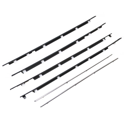 6 PCS Door Belt Molding For 91-98 TOYOTA Land Cruiser 80 FJ80 FZJ80 LX450 NEW