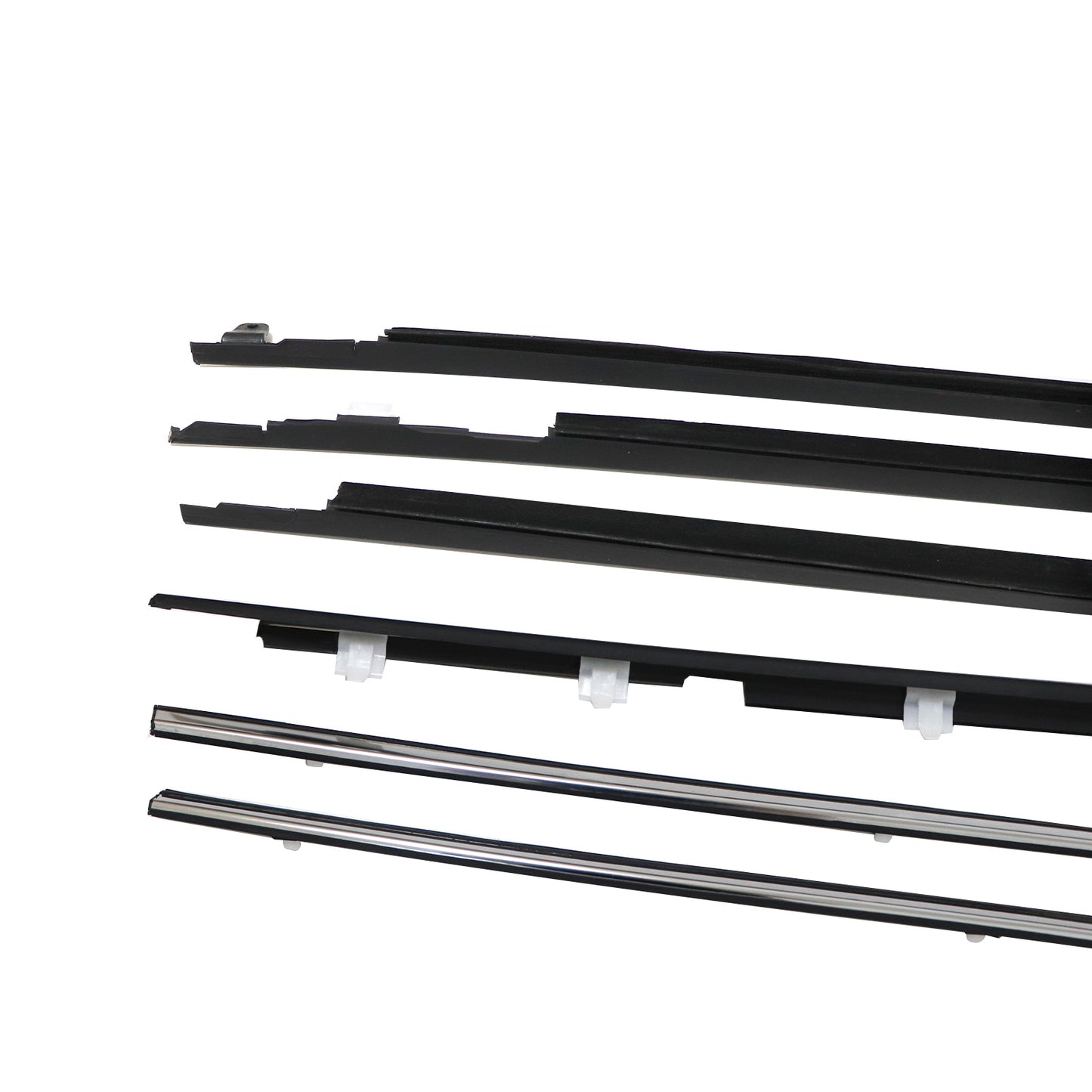 6 PCS Door Belt Molding For 91-98 TOYOTA Land Cruiser 80 FJ80 FZJ80 LX450 NEW