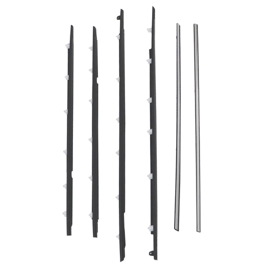 6 PCS Door Belt Molding For 91-98 TOYOTA Land Cruiser 80 FJ80 FZJ80 LX450 NEW