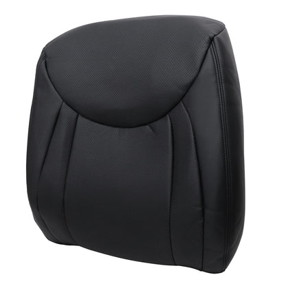 For 2001-2006 Lexus LS430 Front Passenger Top Upper Leather Seat Cover Black