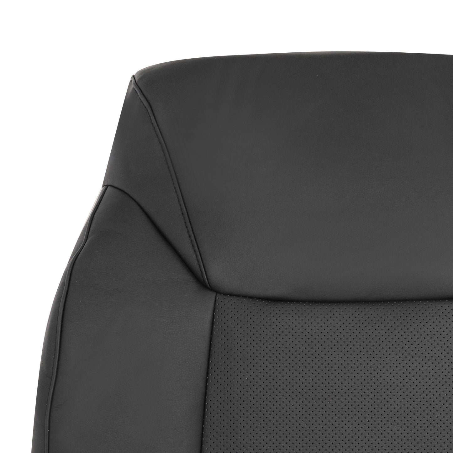 Perf Leather Black Seat Cover Front Passenger Top For 08 2009 2010 Lexus Lx570