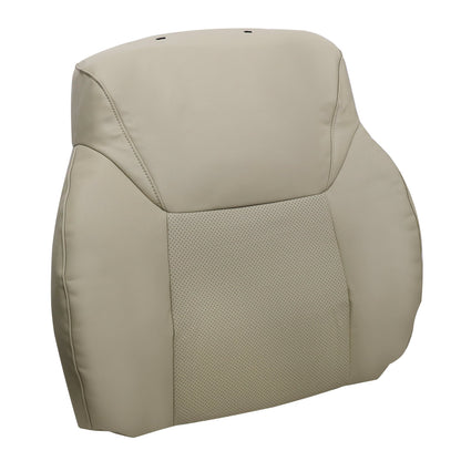 Tan Perf Leather Seat Cover Replacement For 08-15 Lexus Lx570 Front Driver Top