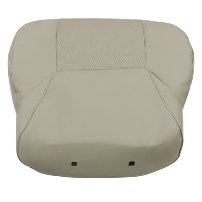 Tan Perf Leather Seat Cover Replacement For 08-15 Lexus Lx570 Front Driver Top
