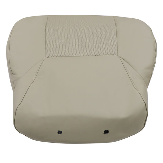 Tan Perf Leather Seat Cover Replacement For 08-15 Lexus Lx570 Front Driver Top