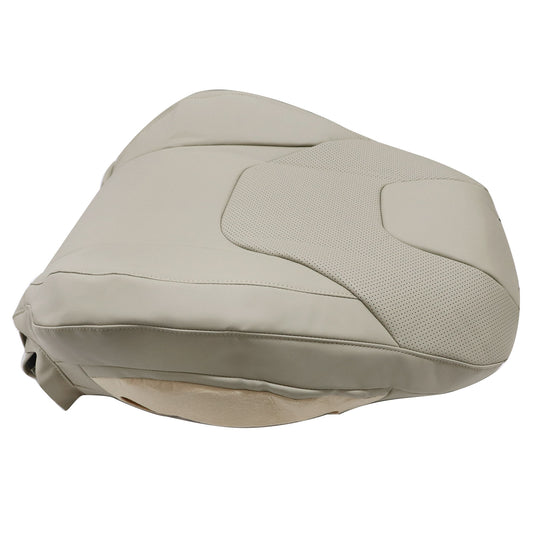 New Fits 2013-2017 Ford Fusion Titanium Driver Upper Leather Seat Cover Tan