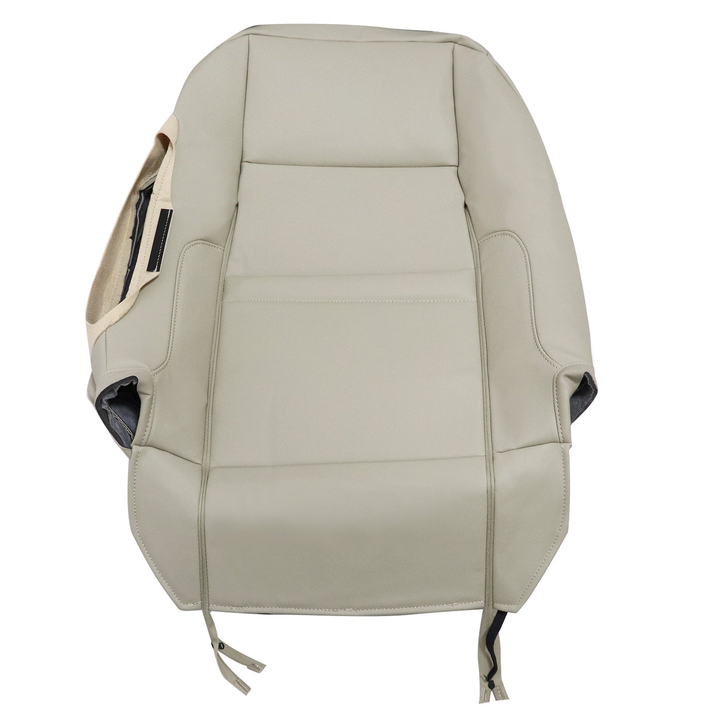 New Fits 2013-2017 Ford Fusion Titanium Driver Upper Leather Seat Cover Tan