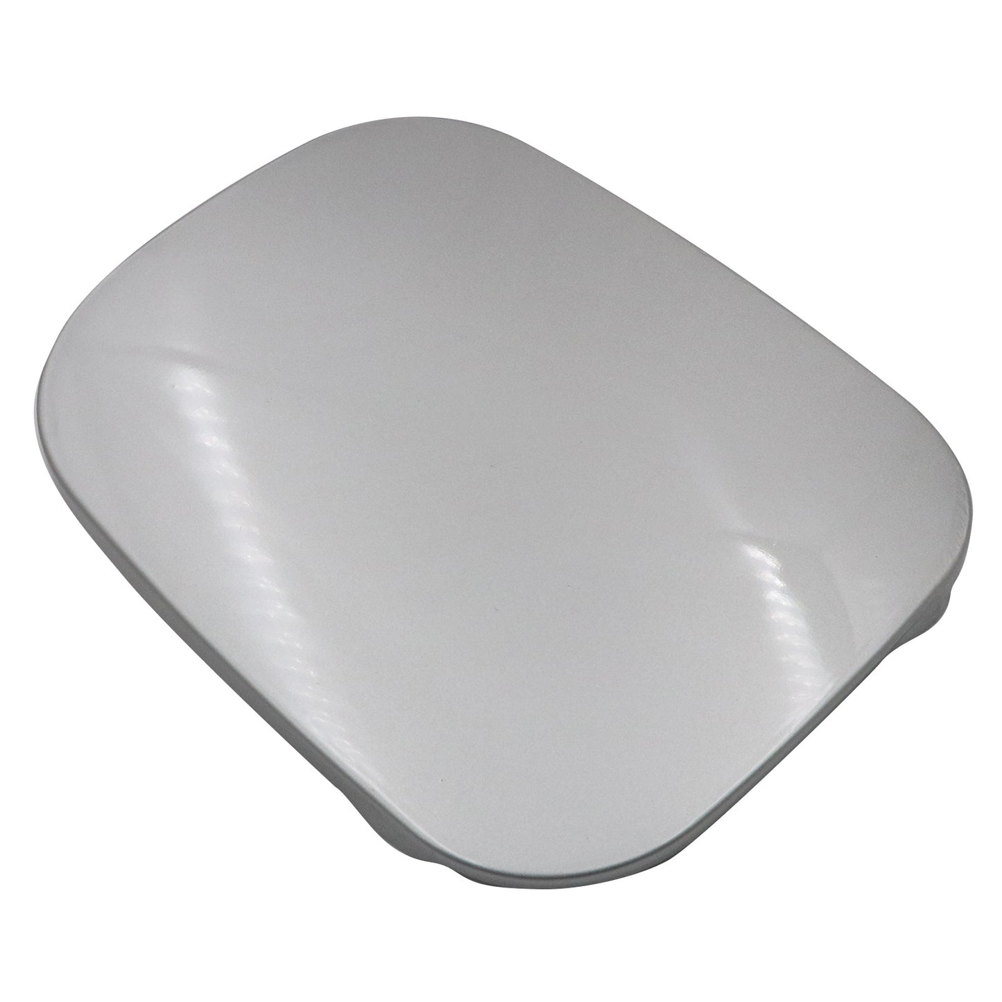 Silver Fuel Door Gas Filler Lid Cover Cap For Toyota RAV4 2006 2007 2008 2009-12