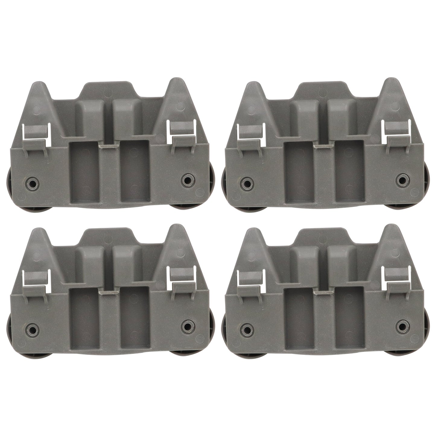 4Pcs New For Dishwasher Lower Dishrack Wheel Roller WPW10195417