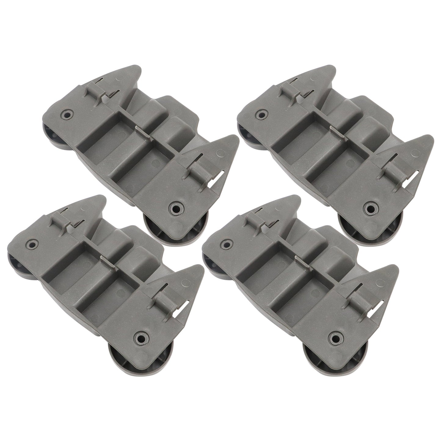 4Pcs New For Dishwasher Lower Dishrack Wheel Roller WPW10195417