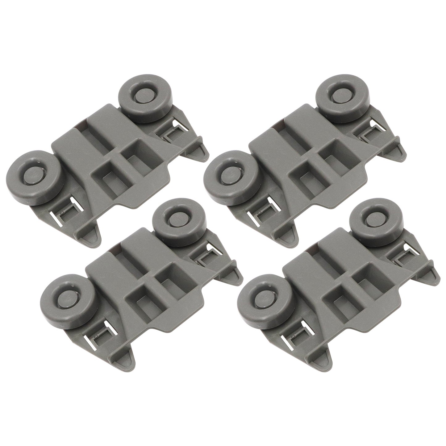 4Pcs New For Dishwasher Lower Dishrack Wheel Roller WPW10195417