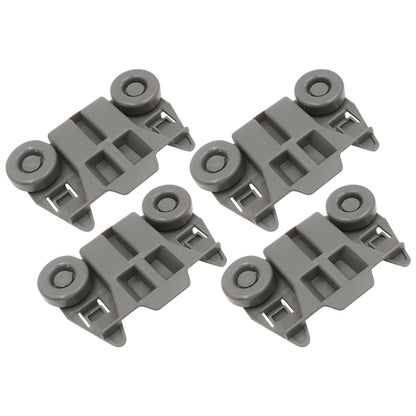 4Pcs New For Dishwasher Lower Dishrack Wheel Roller WPW10195417