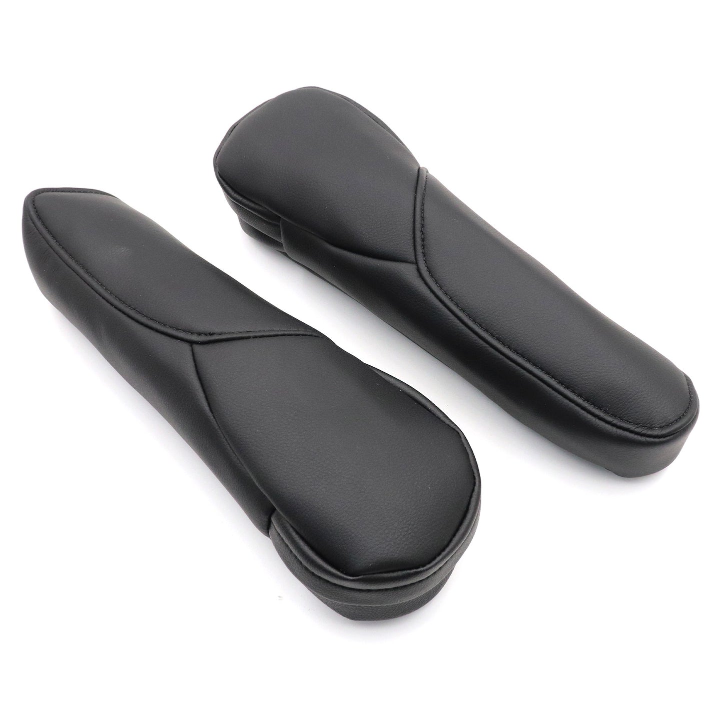 Leather Front Seat Armrest Cover fit for Honda CR-V CRV 2007-2009 Black U