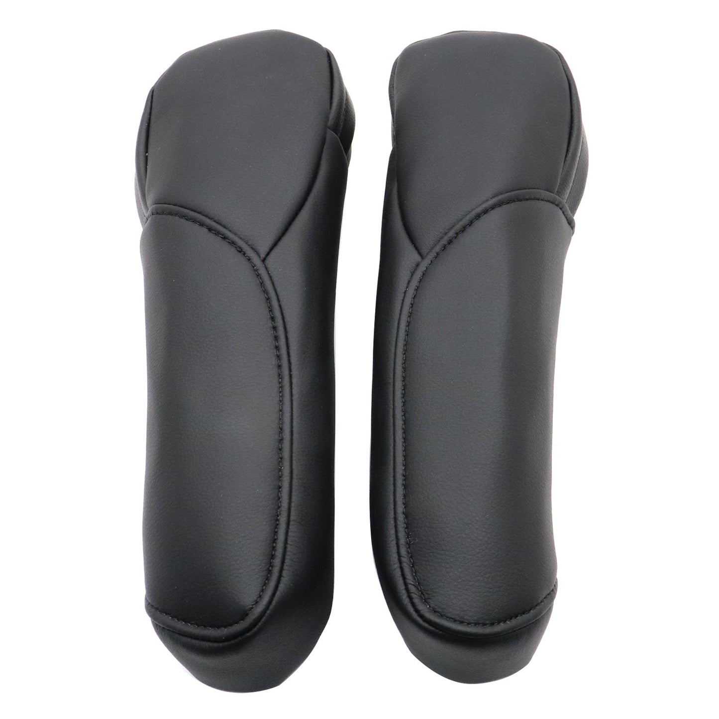 Leather Front Seat Armrest Cover fit for Honda CR-V CRV 2007-2009 Black U