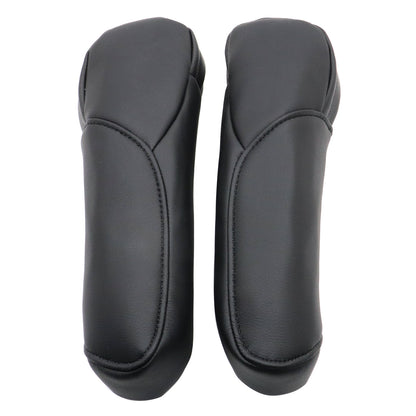 Leather Front Seat Armrest Cover fit for Honda CR-V CRV 2007-2009 Black U