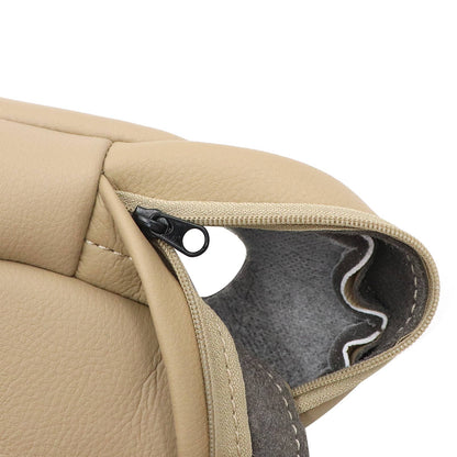 New For Honda CR-V CRV 2007-2009 Leather Front Seat Armrest Cover Beige