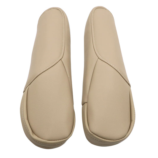 New For Honda CR-V CRV 2007-2009 Leather Front Seat Armrest Cover Beige