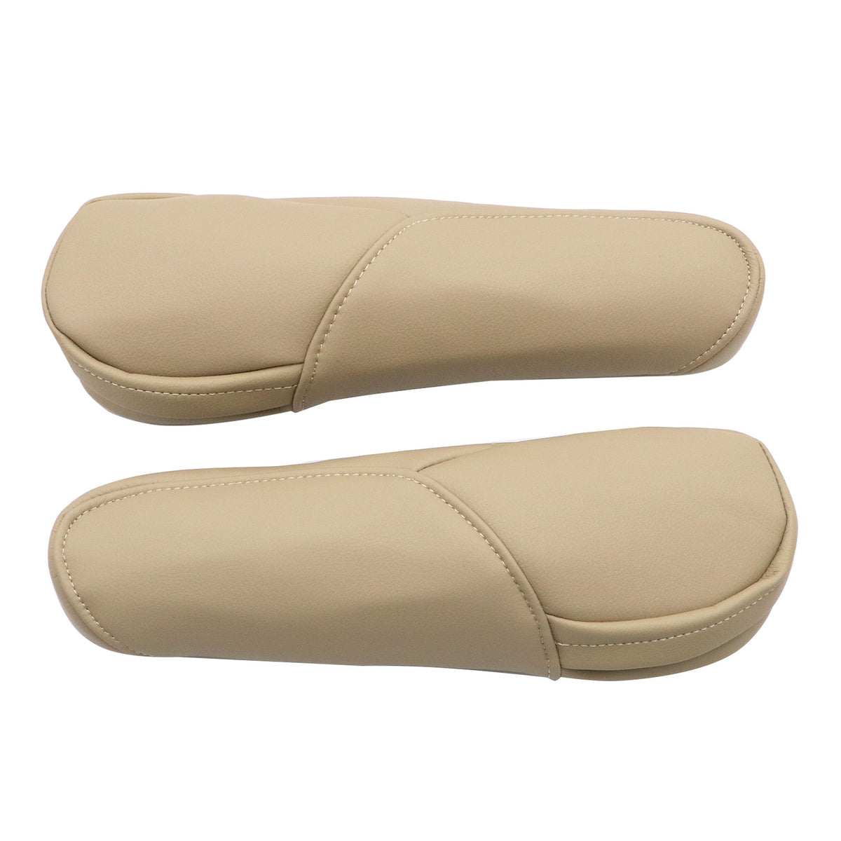 New For Honda CR-V CRV 2007-2009 Leather Front Seat Armrest Cover Beige