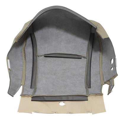 For 2008-2013 Toyota Highlander Driver Bottom Replacement Seat Cover Leather Tan