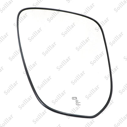 Left Driver Side Mirror Glass Heated w/Blind Spot for 2020-24 Toyota Highlander
