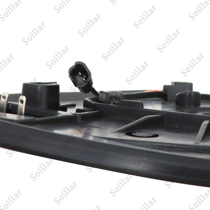 Left Driver Side Mirror Glass Heated w/Blind Spot for 2019-2024 Toyota Rav4