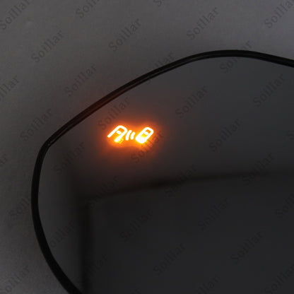 Left Driver Side Mirror Glass Heated w/Blind Spot for 2019-2024 Toyota Rav4