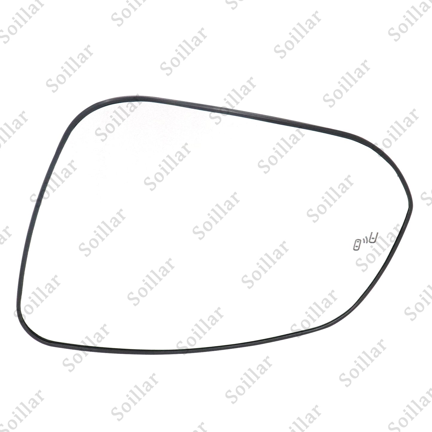 Left Driver Side Mirror Glass Heated w/Blind Spot for 2019-2024 Toyota Rav4