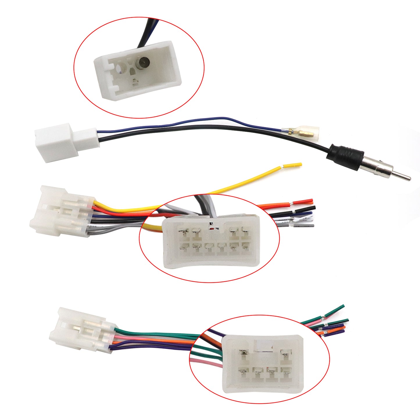Aftermarket Radio Stereo Install Speaker Wire Antenna Harness For Toyota