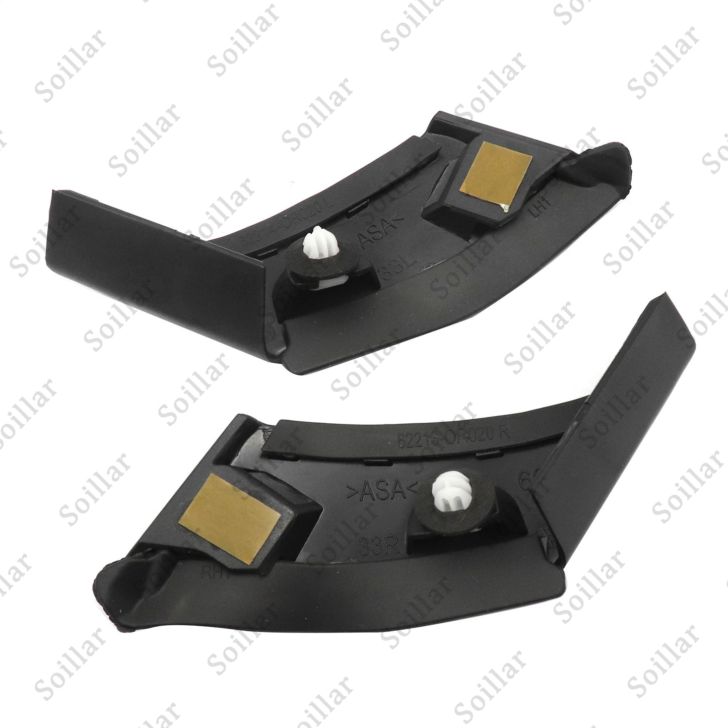2X A-pillar Trim Panel Cover 60117-0R050 60117-0R070 For Toyota RAV4 19-23