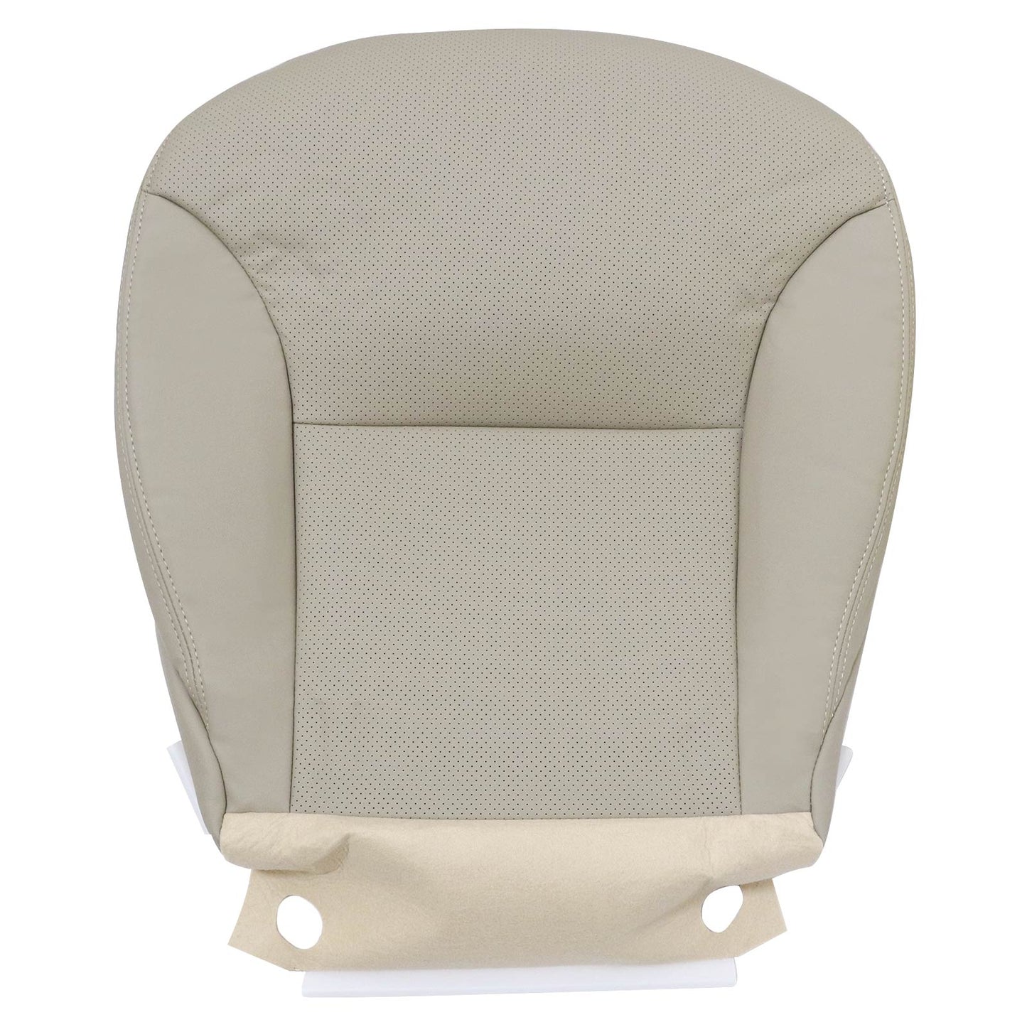 Front Passenger Bottom Leather Seat Cover Tan For 2005 2006 Lexus ES300 ES330
