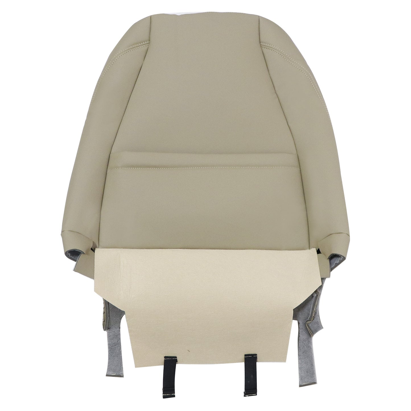2008-2013 For Toyota Highlander Passenger Top Perforated Seat Cover Leather Tan