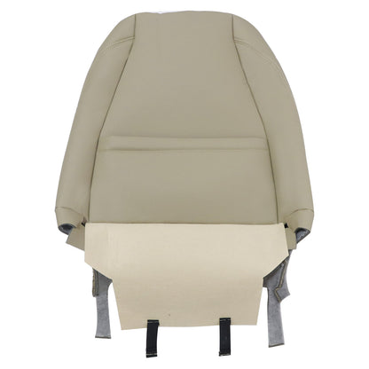 2008-2013 For Toyota Highlander Passenger Top Perforated Seat Cover Leather Tan