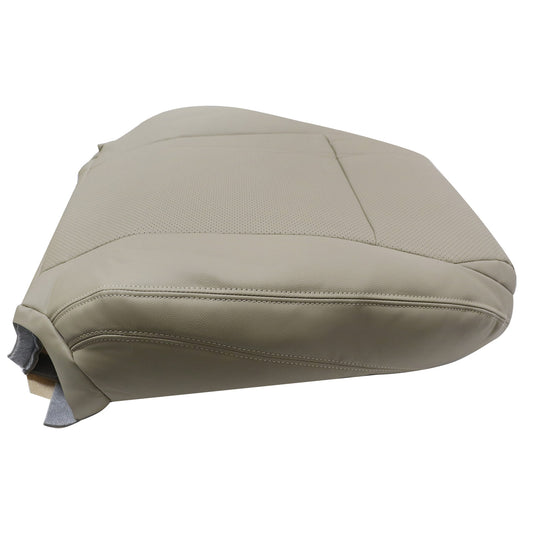 2008-2013 For Toyota Highlander Passenger Top Perforated Seat Cover Leather Tan