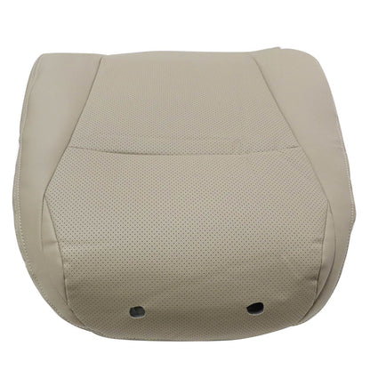 2008-2013 For Toyota Highlander Passenger Top Perforated Seat Cover Leather Tan