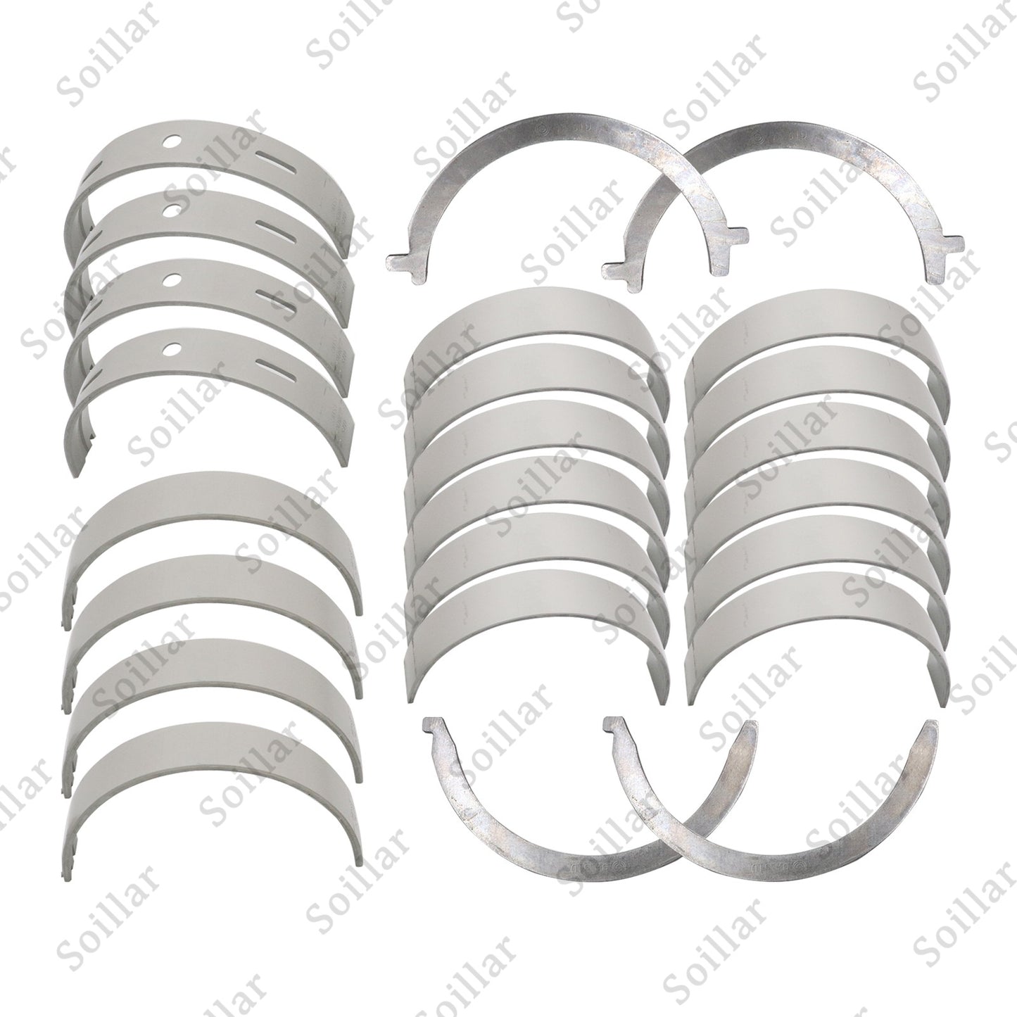 For 2014-2018 Ram 1500 Jeep WK2 3.0 EcoDiesel Crankshaft Thrust Con Rod Bearings