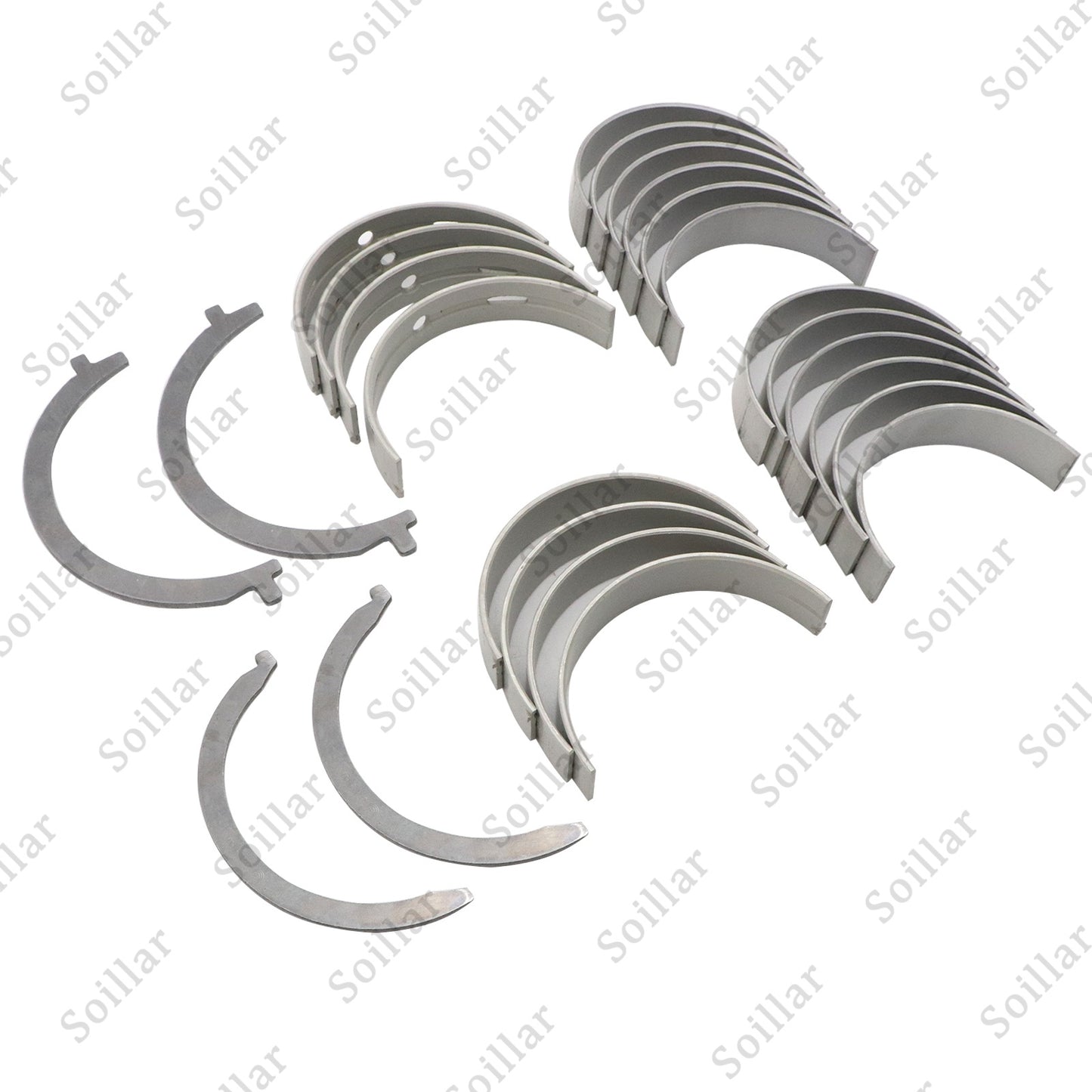 For 2014-2018 Ram 1500 Jeep WK2 3.0 EcoDiesel Crankshaft Thrust Con Rod Bearings