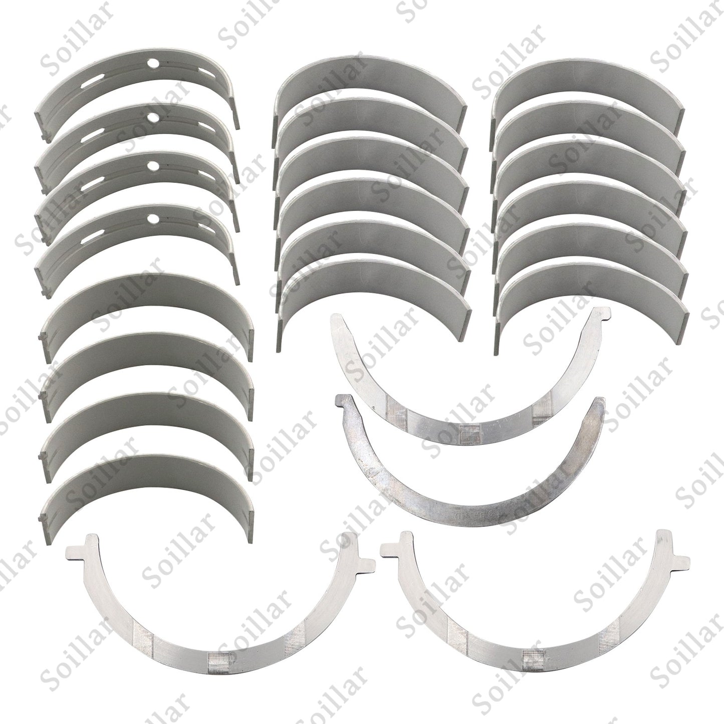 For 2014-2018 Ram 1500 Jeep WK2 3.0 EcoDiesel Crankshaft Thrust Con Rod Bearings