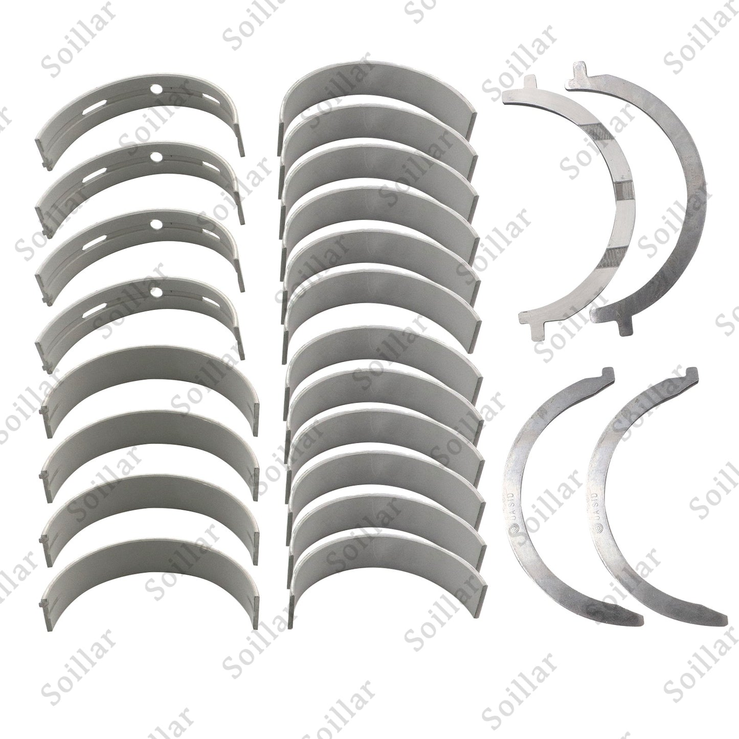 For 2014-2018 Ram 1500 Jeep WK2 3.0 EcoDiesel Crankshaft Thrust Con Rod Bearings